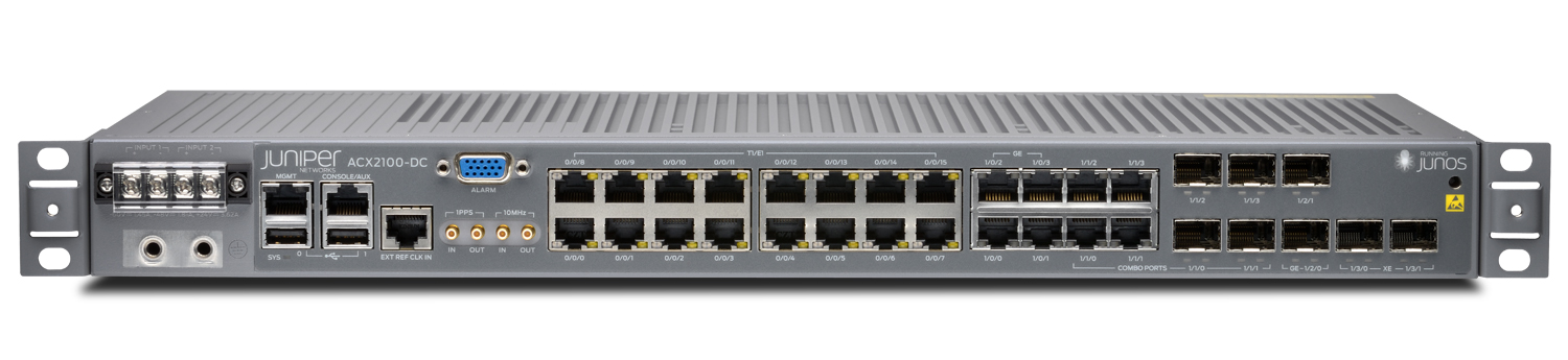 JUNIPER: ACX2100 ROUTER WITH FANLESS PASSIVE COOLING
