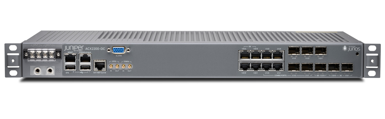 JUNIPER: ACX2200 ROUTER WITH FANLESS PASSIVE COOLING