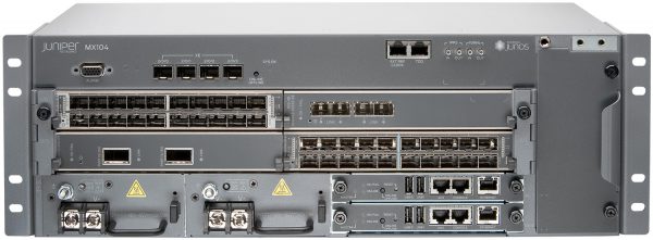 JUNIPER: MX104 3D UNIVERSAL EDGE ROUTER