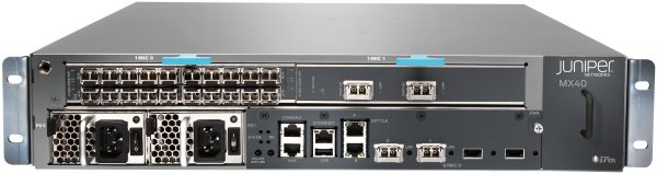 JUNIPER: MX40 3D UNIVERSAL EDGE ROUTER