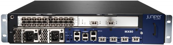 JUNIPER: MX80 3D UNIVERSAL EDGE ROUTER